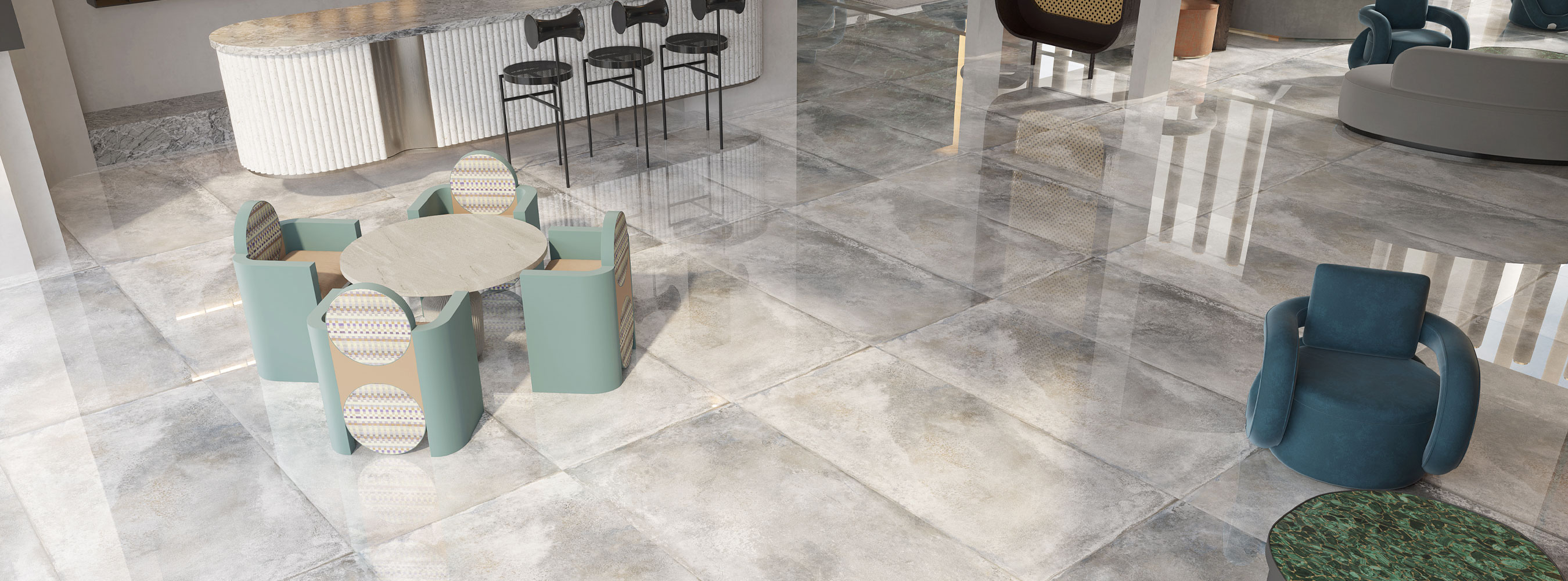 بلاط البورسلین شیلر