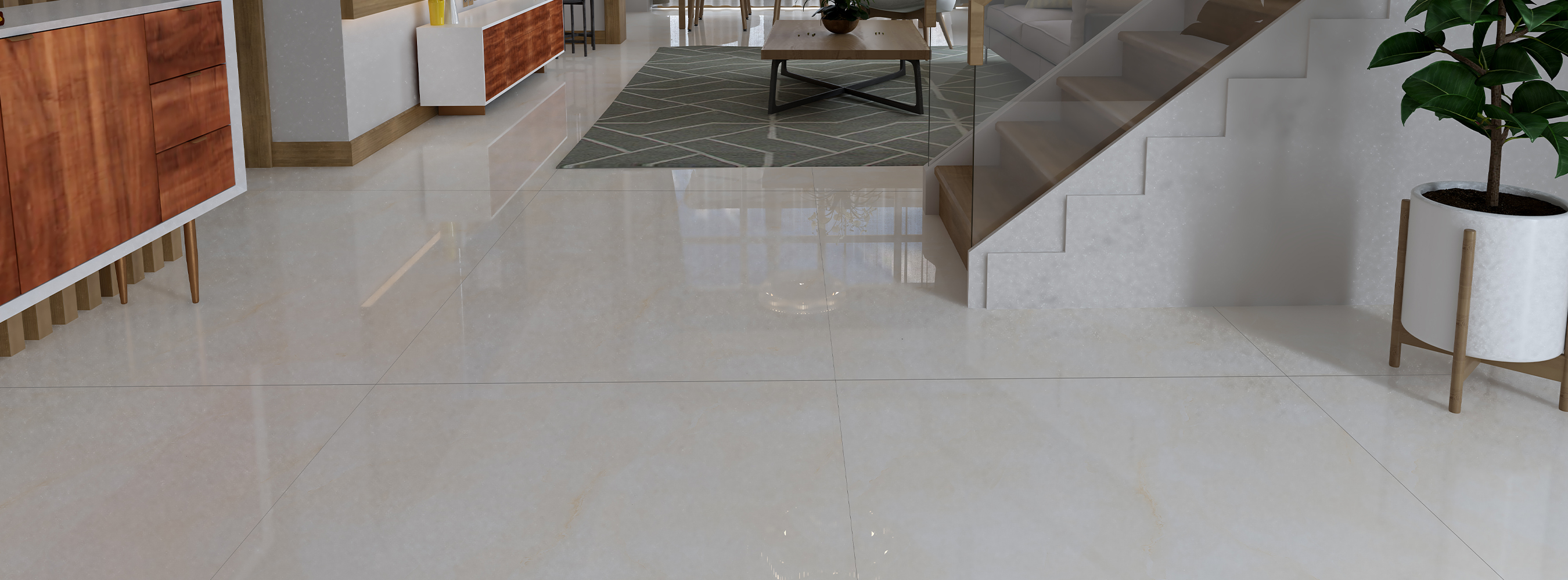 کاشی پرسلان طرح پلاتینوم